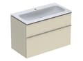 Miniatyrbilde 1 av 2: Møbelsæt iCon smal 2 skuf 90x63 sandgrå