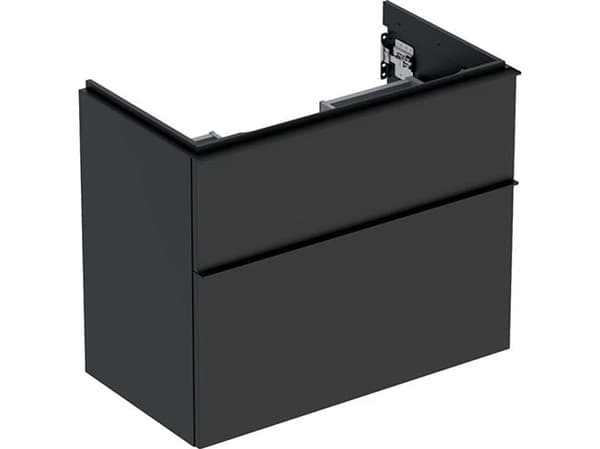 Underskåp iCon 2 lådor 74x61.5 lava