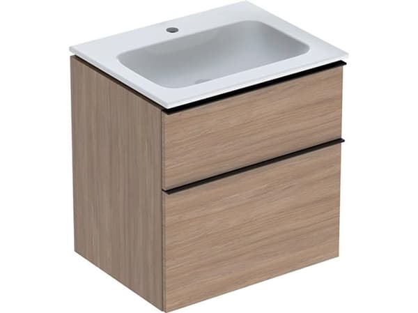 Huonekalusarja iCon kapea 2 laatikkoa 60x63 tammi tammi