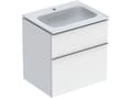 Miniatyrbilde 2 av 2: Møbelsæt iCon smal 2 skuf 60x63 hvid bl