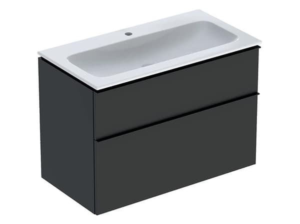 Møbelsæt iCon smal 2 skuf 90x63 lava