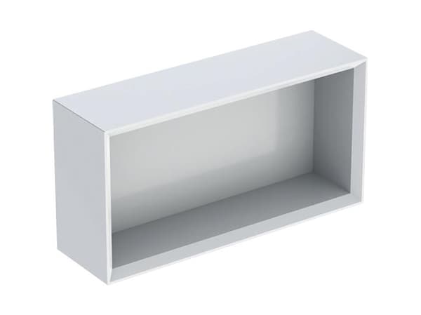 Vægboks iCon rektangulær hvis blank