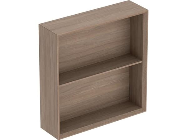 Reol iCon kvardratisk eg træstruktur