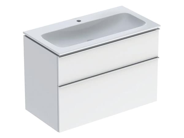 Møbelsæt iCon smal 2 skuf 90x63 hvid bl