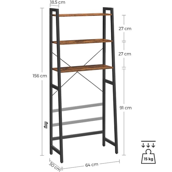 Badrumshylla ovanför toaletten - BTS005B01