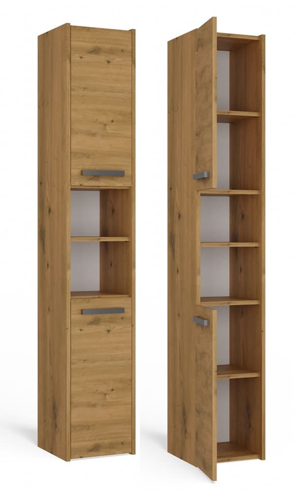 BADEVÆRELSESSKAB HYLDE SØJLE 30CM ARTISAN OAK
