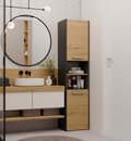Pikkukuva 6 / 9: KYLPYHUONEKAAPIN PILARIKKO S40 ANTRASIITIN VÄRI ARTISAN OAK