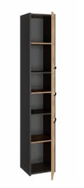 Miniatyrbillede 3 af 7: BADEVÆRELSESSKABSSØJLE S33 ANTRACIT FARVE ARTISAN OAK