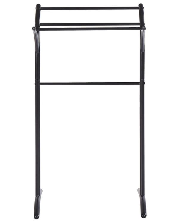Håndklædestativ 51 x 91 cm sort YOPAL Lumarko!
