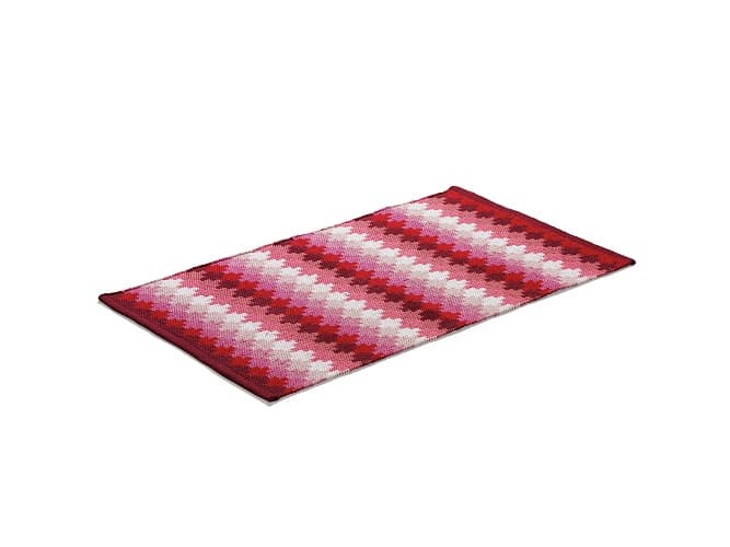 Badrumsmatta Ethno 65x115 cm Etol Design Färg: Röd