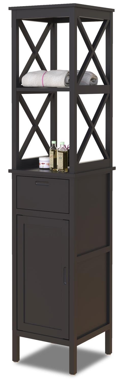 MIA Badrums hylla / Linneskåp - Anthracite