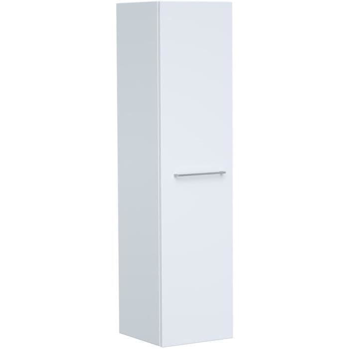GLOSSY Badeværelsessøjle L 30cm - Hvid blank lakeret
