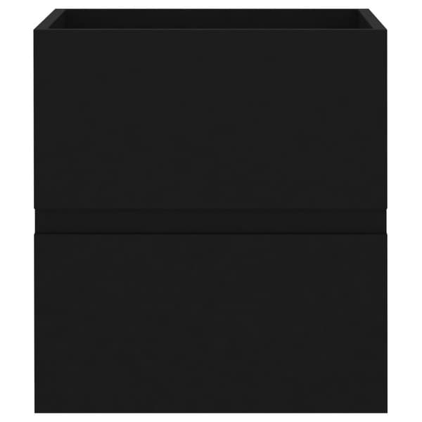 vidaXL Servantskap svart 41x38,5x45 cm konstruert tre