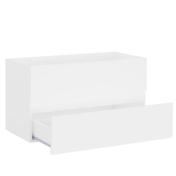 vidaXL skab til håndvask 80x38,5x45 cm konstrueret træ hvid