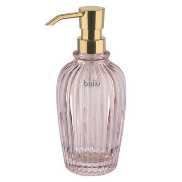 Tvålpump 180 Rosa/Guld Baliv