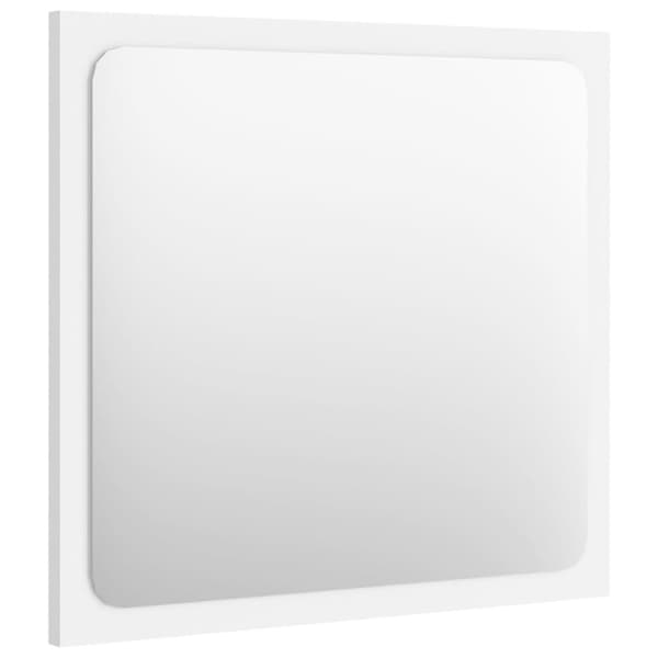 vidaXL Baderomsmøbelsett hvit sponplate