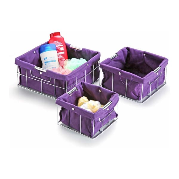 Sæt med æsker, som kan stables Versa VS-10650020 26 x 12 x 26 cm