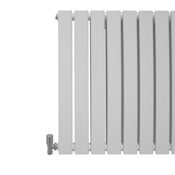 Designer Flat Panel Radiators – Dark Grey, Black, White