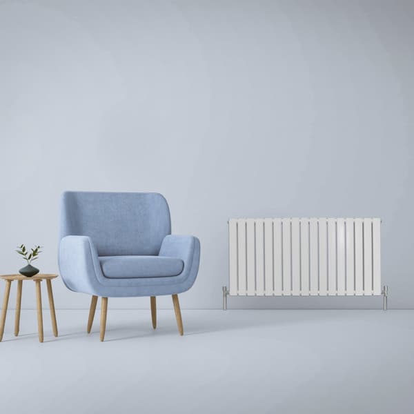 Designer Flat Panel Radiators – Dark Grey, Black, White