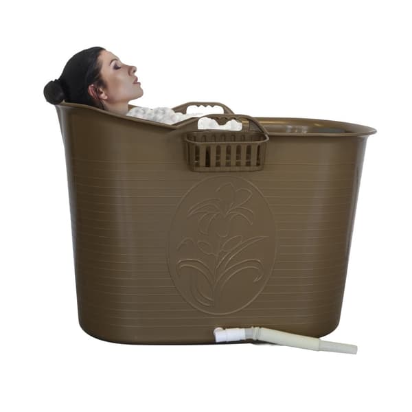 LIFEBATH - Istuinkylpy Nancy - 200L - Kylpyämpäri - Kulta