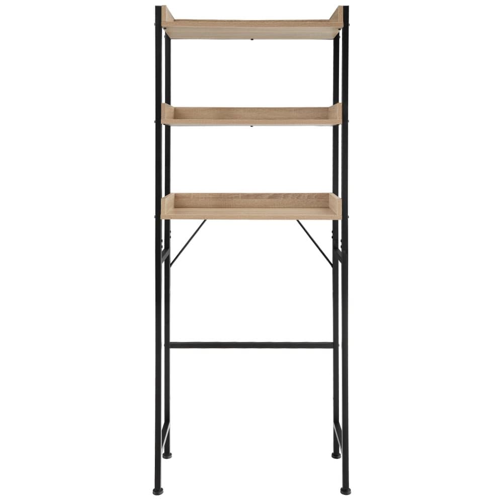 Badrumshylla Seattle - Industriellt lätt trä, ek Sonoma