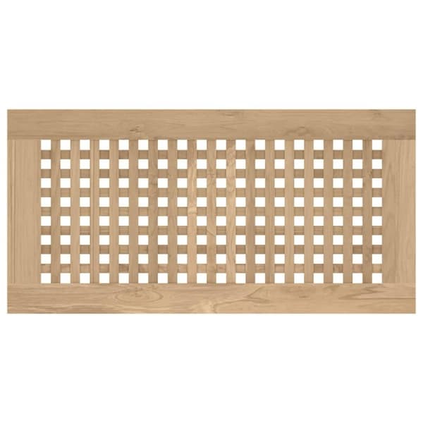 vidaXL Sidebord til baderom 60x30x45 cm heltre teak