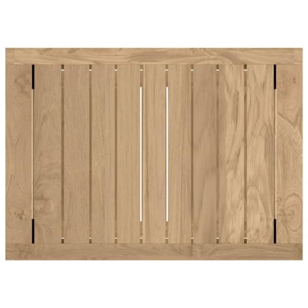 vidaXL badeværelsesbord 50x35x45 cm massivt teaktræ