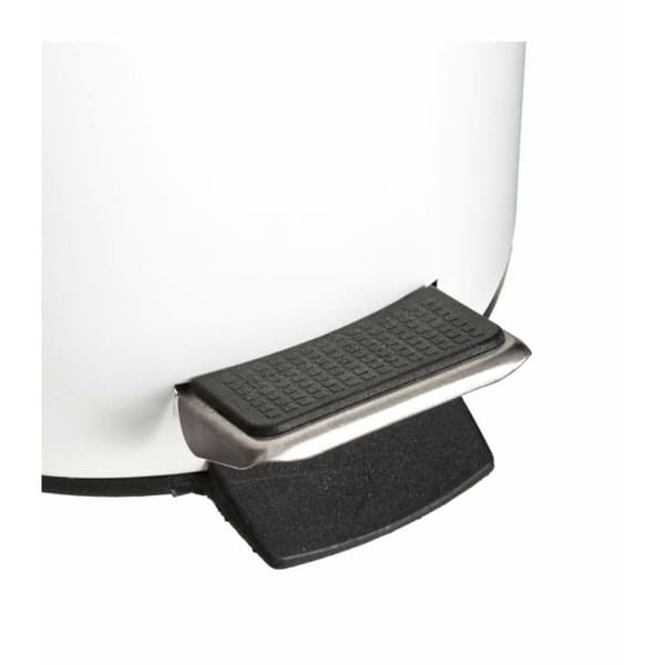 Papirkurv med pedal 5five Simply Smart Natureo Hvid Natur 3 L