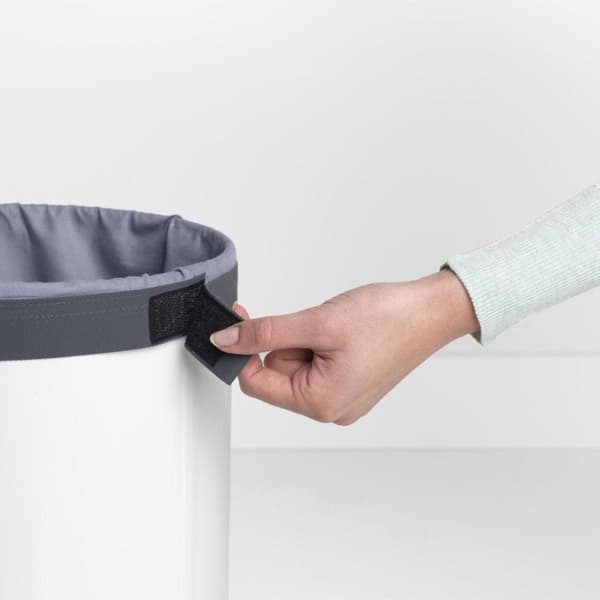 Brabantia Vasketøjsboks 35L Hvid/kork