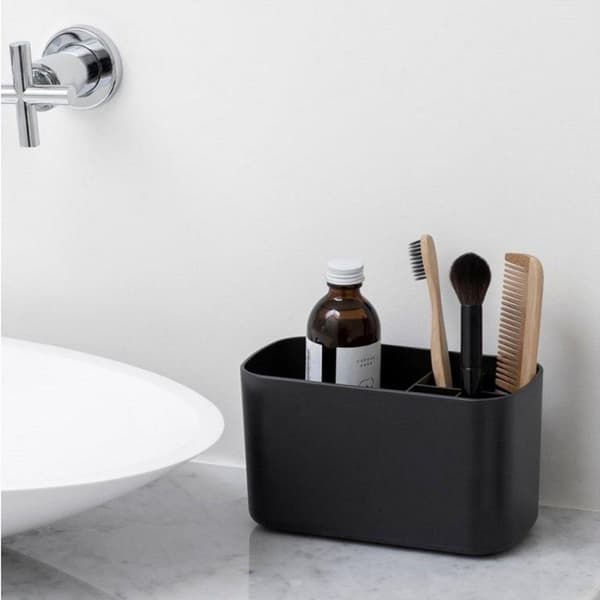 Brabantia ReNew Bathroom Caddy Musta