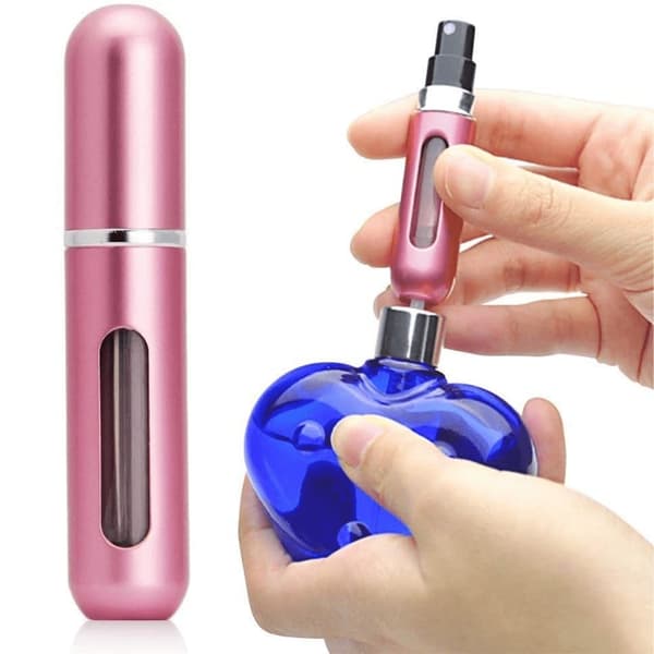 Genopfyldelig Smart Parfumeflaske 5 ml Farvevalg Guld