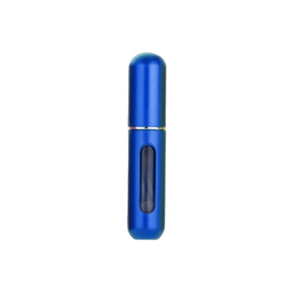 Genopfyldelig Smart Parfumeflaske 5 ml Farvevalg Metallic Sølv