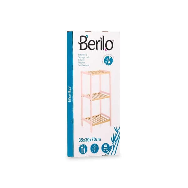 Baderomshyller Berilo WR5503-3-468 Rosa Naturell 35 x 30 x 70 cm