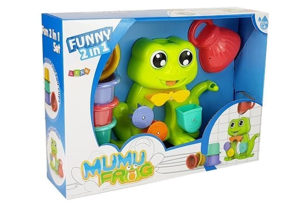 Frog Waterfall Bath Set + Buckets