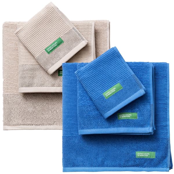 Benetton Pyyhe Pk4863 6 Yksiköitä Monivärinen