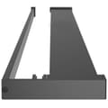 Miniatyrbillede 5 af 8: vidaXL brusehylde til brusevæg 90 cm aluminium sort -  Badeværelse – tilbehør