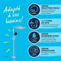 Miniatyrbild 2 av 4: Duschpelare Grohe Vitalio Comfort 250 Plast