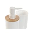 Miniatyrbild 2 av 4: Badkit Home ESPRIT Vit Naturell Bambu polystyren 7 x 7 x 16 cm