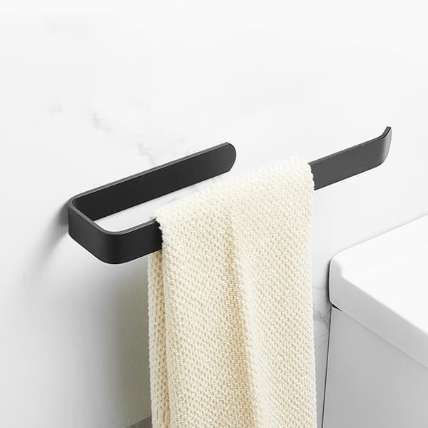 Kiran loft håndklædeholder sort