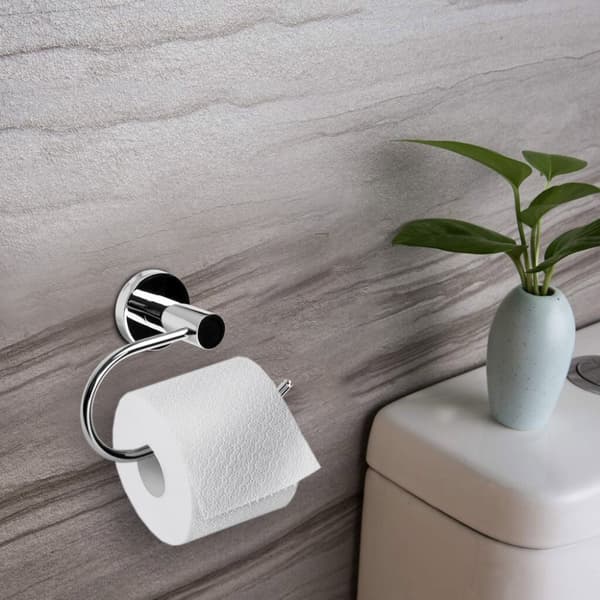Usar toiletpapirholder i sølv