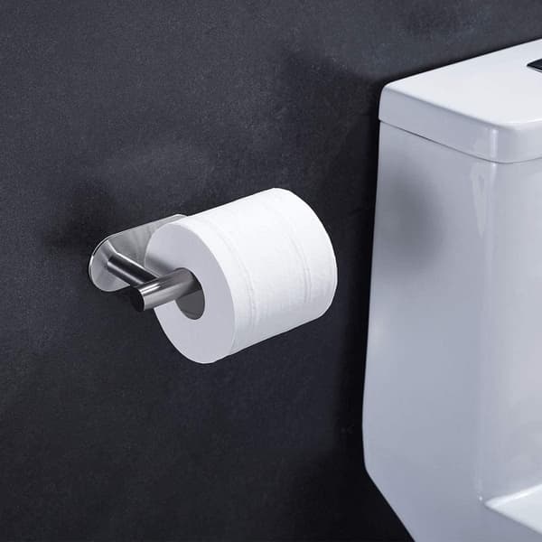 DERES toiletpapirholder i sølv