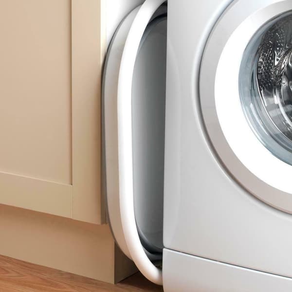 AIDA soikea taitettava kulho cm valkoinen ja harmaa COMPACT 25L
