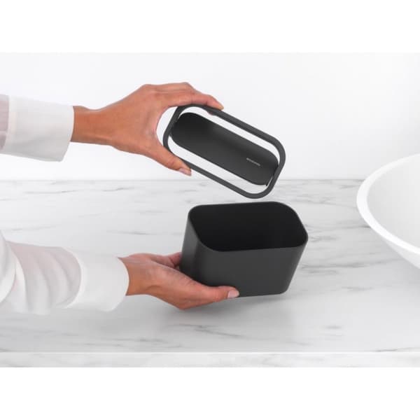 Brabantia MindSet Badeværelsesaffaldsbeholder Mørkegrå