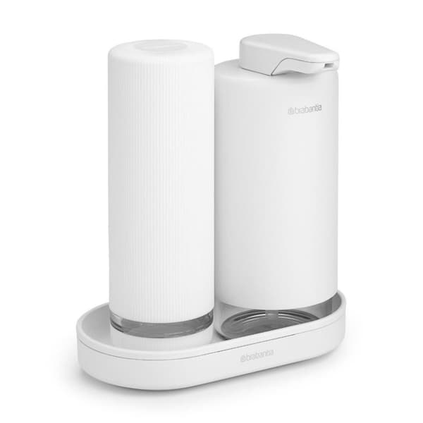 Brabantia SinkStyle Sæbedispenser Sæt Hvid