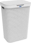 Miniatyrbillede 5 af 5: Rotho Country Laundry Collector 55L Hvid