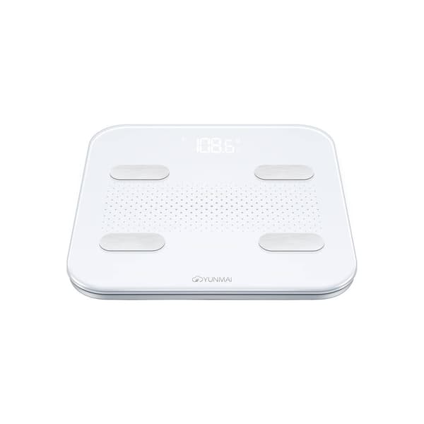 Yunmai Smart Personvekt – 13 Analyser, Bluetooth, App-synkronisering