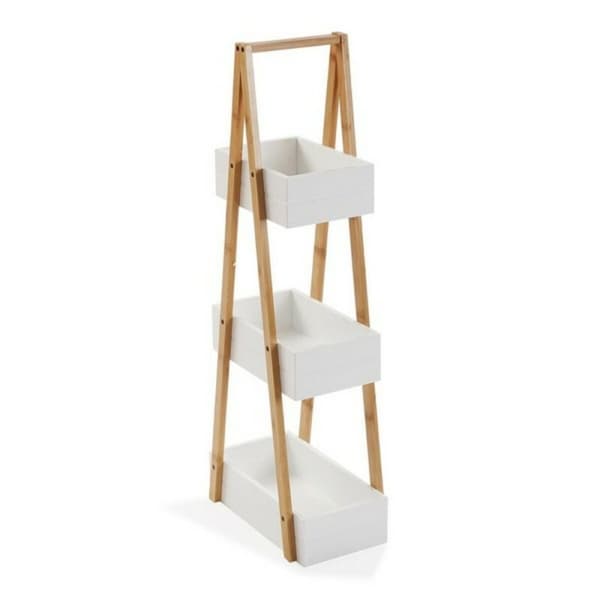 Baderomshyller Versa Bambus Tre MDF Tre MDF/Bambus (18 x 81 x 30 cm)