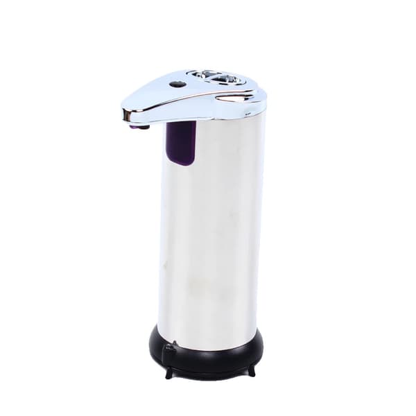 Automatisk Sæbedispenser, 250 ml Kapacitet, Berøringsfri Betjening,Sølv