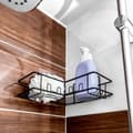 Miniatyrbillede 2 af 6: HJØRNE BADEVÆRELSES HYLDE TIL BRUSEKABINE