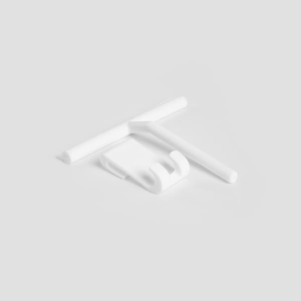 Afstryger | ROKIA | til vinduer hvide | 20,8x19x3,2cm | 733925